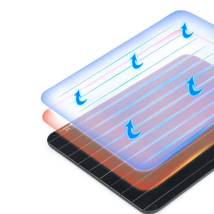 Quick Thawing Plate for Home Use: Aluminum Ice-Melting Rapid Beef, Frozen Food, Meat, and Seafood Thawing Board