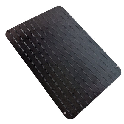 Quick Thawing Plate for Home Use: Aluminum Ice-Melting Rapid Beef, Frozen Food, Meat, and Seafood Thawing Board