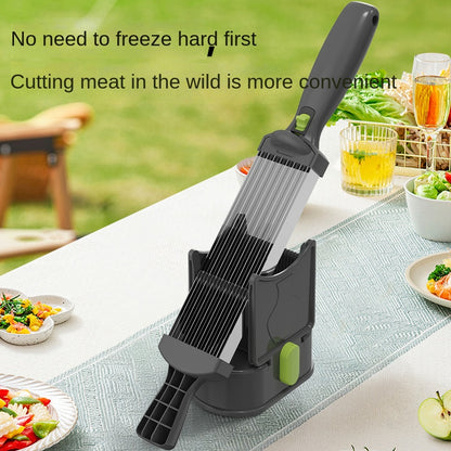 Kitchen Knife Set Home Cooking BBQ Hot Pot Fresh Meat Cutter Beef Mutton Slicer and Shredder for Poultry Meat & Hotpot